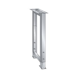 LISTA Workbench Leg Assembly 80x725x700-1050mm