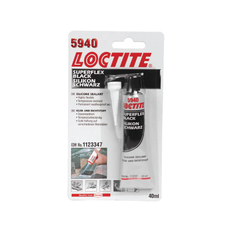 5940 ADHESIVO SELLADOR FLEXIBLE NEGRO100