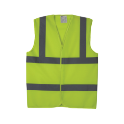 CHEMITOOL High Visibility 100% Polyester Vest