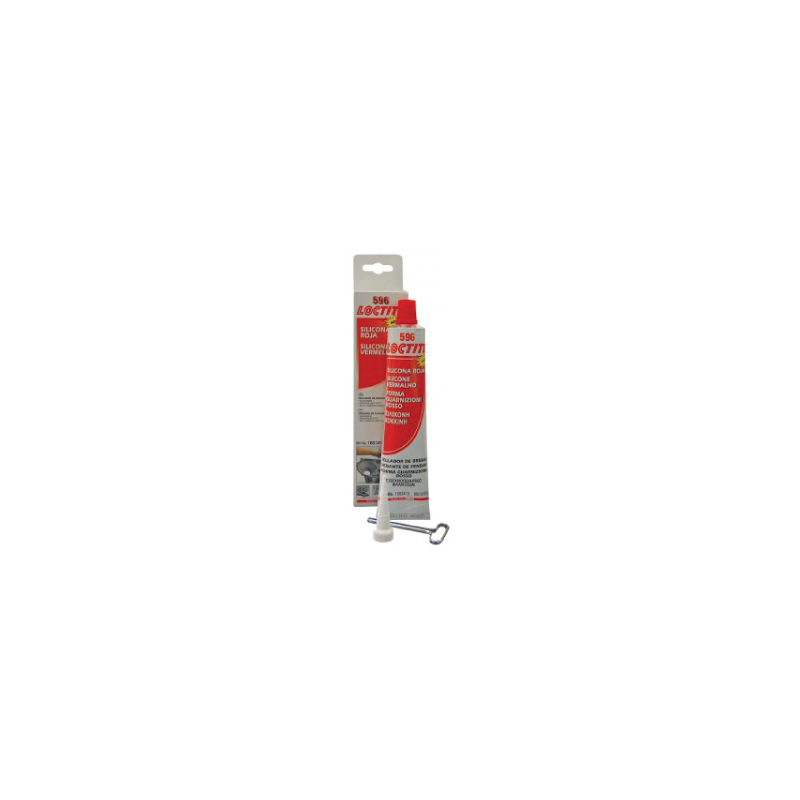 596 SILICONA ROJA AUTONIVELABLE 80ML