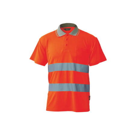 POLO ALTA VISIBILIDADE 100% POLIESTER