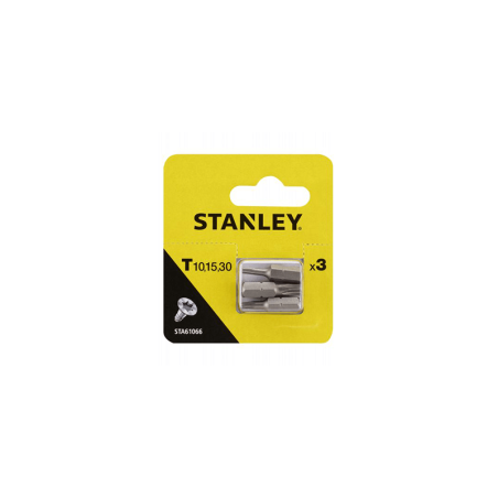 3 Pontas Torx de 25mm: T10, T15 e T30.