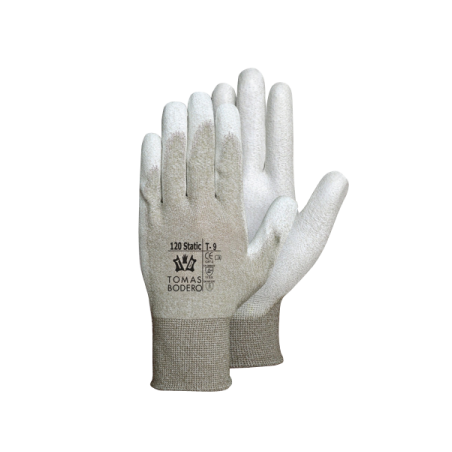 LUVA ANTI-ESTÁTICA NYLON/FIBRA S COSTURA