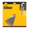 Lâmina para serra circular portátil para construção Extreme  DeWalt (235mm x 30mm x 28D)