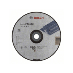 Rebarbar côncavo Best Metal: 230x6mm