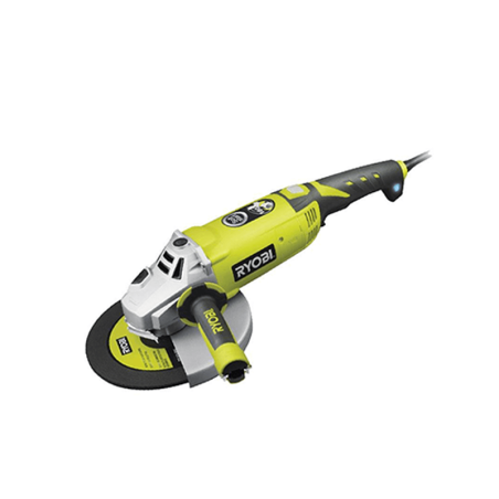 Ryobi 2000W Corded Angle Grinder 230 Mm Disc