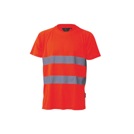 T-SHIRT ALTA VISIBILIDADE 100% POLIÉSTER