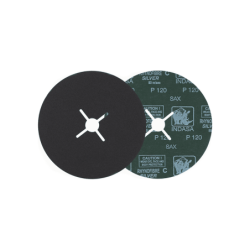 180mm 4C P150 Rhynofibre C Silver Disc