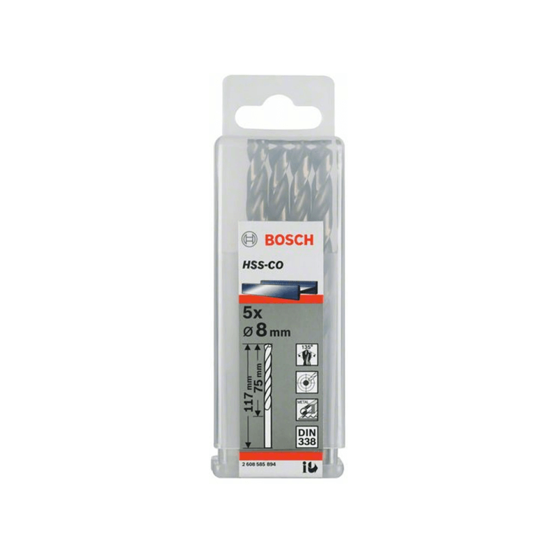 HSS-Co DIN338: 12,5 x 101 x 151: 5 uds HSS-Co DIN338: 12,5 x 101 x 151: 5 uds