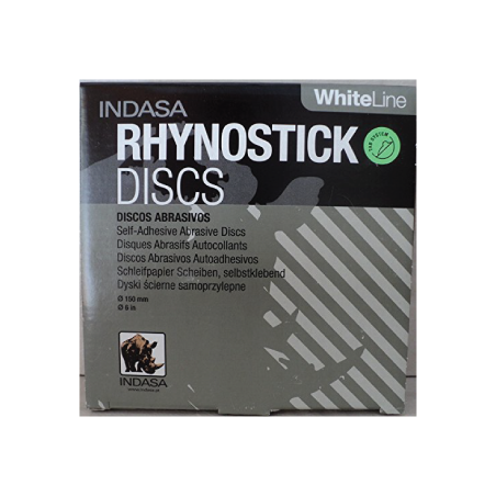 Disco Rhynostick White Line 150mm P120