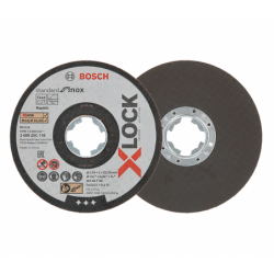 BOSCH 115 x 1mm Cutting Discs Standard for Stainless Steel X-LOCK - 5 Pieces