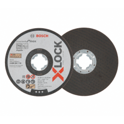 BOSCH 125 x 1mm Cutting Discs Standard for Stainless Steel X-LOCK - 5 Pieces