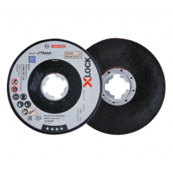 BOSCH 115 x 1,6 mm Cutting Discs Expert for Metal X-LOCK - 5 Pieces