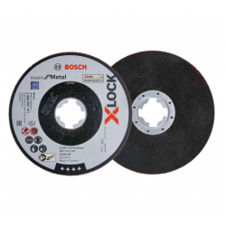 BOSCH 125 x 1,6 mm Cutting Discs Expert for Metal X-LOCK - 5 Pieces
