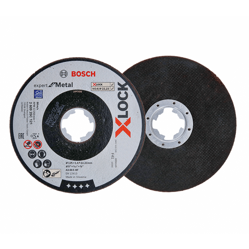 BOSCH 125 x 1,6 mm Cutting Discs Expert for Metal X-LOCK - 5 Pieces BOSCH 125 x 1,6 mm Cutting Discs Expert for Metal X-LOCK - 5 Pieces