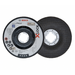 BOSCH 115 x 6 mm Roughing Disc Expert for Metal X-LOCK - 5 Pieces