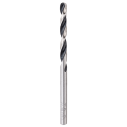 BOSCH 4 mm Metal and Wood Spiral Bit - 2 Pieces