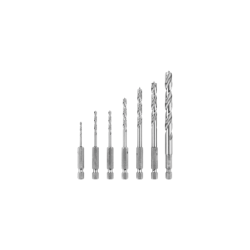BOSCH Hexagonal Wood Drill Bit Set - 7 Pieces
