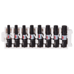 BOSCH 25 mm Torx Screwdriver Bit - 8 Pieces