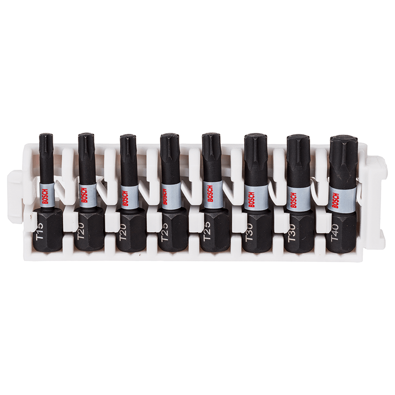 BOSCH 25 mm Torx Screwdriver Bit - 8 Pieces BOSCH 25 mm Torx Screwdriver Bit - 8 Pieces