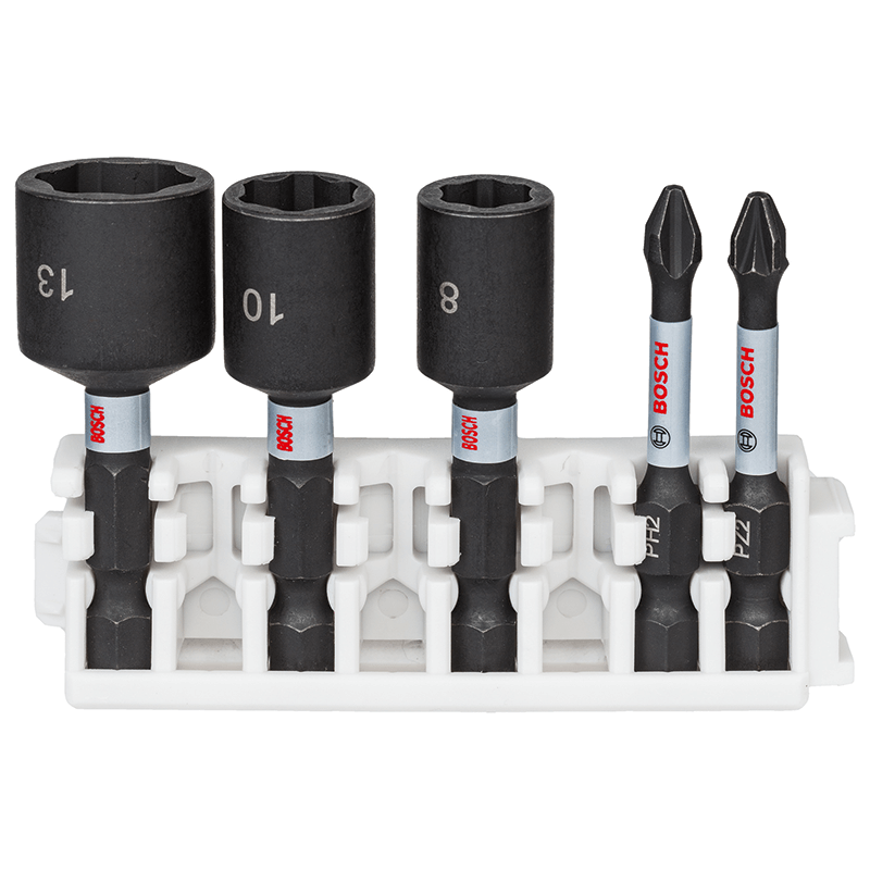 BOSCH Screwdriver Bit and Socket Spanner Wrench Set - 5 Pieces BOSCH Screwdriver Bit and Socket Spanner Wrench Set - 5 Pieces