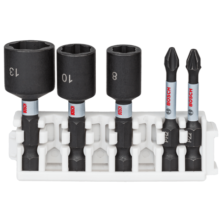 BOSCH Screwdriver Bit and Socket Spanner Wrench Set - 5 Pieces
