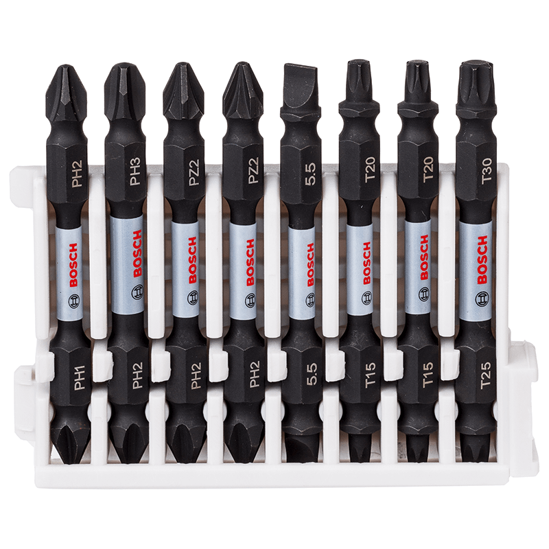 BOSCH Double Blade Screwdriver Bit Set - 8 Pieces