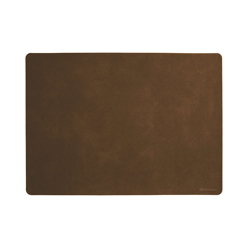 Mantel Individual 46x33cm Sepia Oscuro - Soft Leather