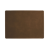 Mantel Individual 46x33cm Sepia Oscuro - Soft Leather