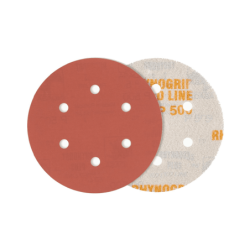 Disco Rhynogrip Red Line Ø150mm 6F P120 INDASA