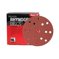 Disco Rhynogrip Red Line Ø150mm P220 14 Furos INDASA