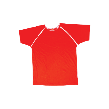 T-SHIRT COM GOLA REDONDA MANGA CURTA