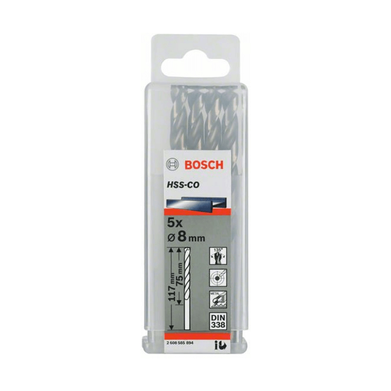 HSS-Co DIN338: 12,0 x 101 x 151: 5 uds HSS-Co DIN338: 12,0 x 101 x 151: 5 uds