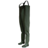 BOTA PESCADOR COM PEITILHO PVC VERDE