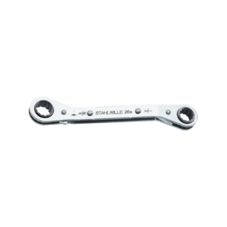 STAHLWILLE 26a Ratchet Ring Spanner 3/8 x 7/16'