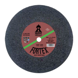 FORTEX Steel Cutting Disc for Railway Track 300 x 4 x 22 mm