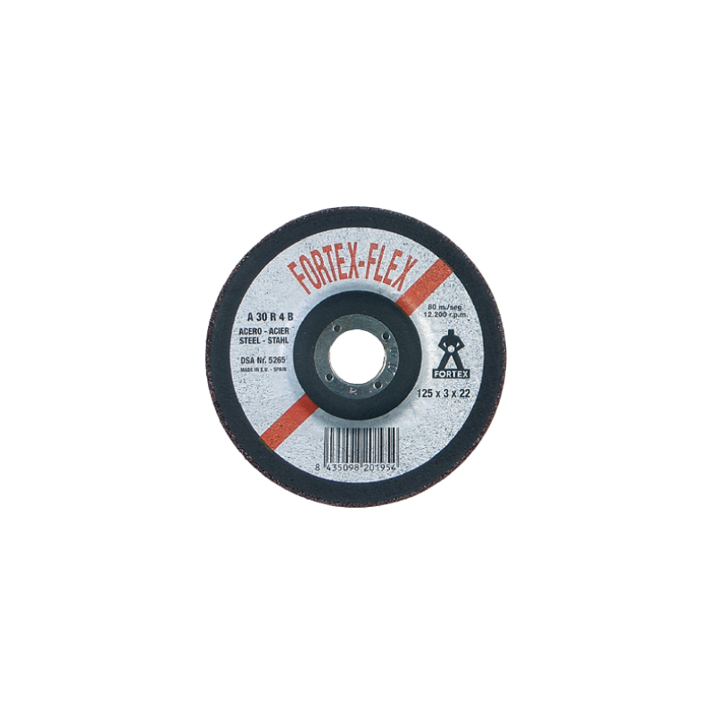 FORTEX Steel Cutting Disc 115 x 3 x 22 mm