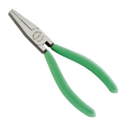 STAHLWILLE Flat Nose Plier, Short with Sure-Grip Surface Handle 160 mm
