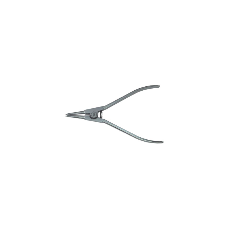 STAHLWILLE Circlip Plier for Outside Circlips, Mattchrome Plated Head and Chrome Plated, Chequered Handle A1