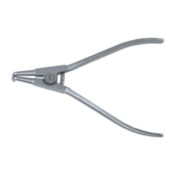 STAHLWILLE Circlip Plier for Inside Circlips, Mattchrome Plated Head and Chrome Plated, Chequered Handle A21