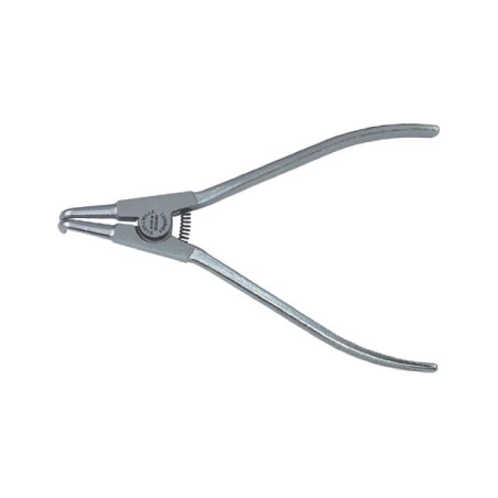 STAHLWILLE Circlip Plier for Inside Circlips, Mattchrome Plated Head and Chrome Plated, Chequered Handle A21