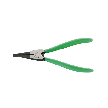 STAHLWILLE Special Circlip Plier for Slotted Circlips with Polished Head and Dip-Coated with Sure-Grip Surface Handle 170 mm