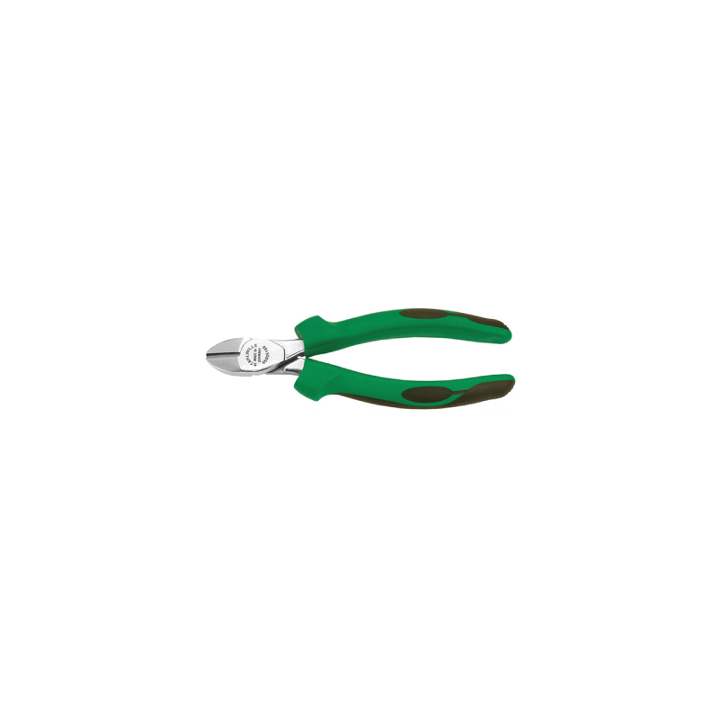 STAHLWILLE Side Cutter, Chrome Plated Head and Multi-Component Handles 140 mm