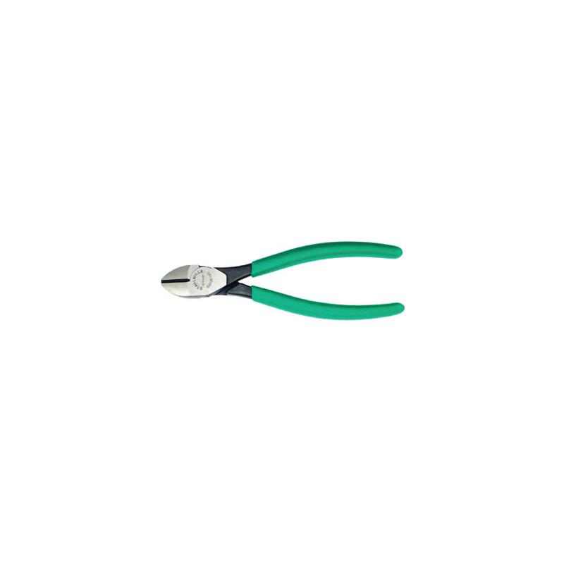 STAHLWILLE Side Cutter, Polished Head and Dip-Coated with Sure-Grip Surface Handles 140 mm