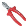 STAHLWILLE VDE Side Cutter, Dip-Coated Insulation Handle 180 mm