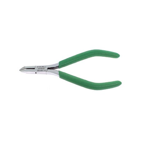 STAHLWILLE Electronics Oblique Cutter, Slim, Suitable for Electrostatic Discharge (ESD) Applications 112 mm