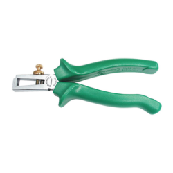 STAHLWILLE Wire Stripping Plier, Chrome Plated Head and Multi-Component Handle 160 mm