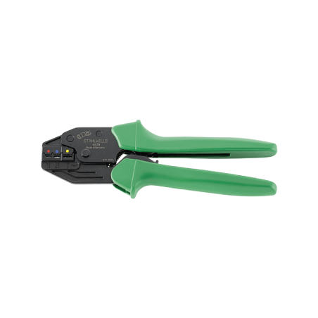 STAHLWILLE Crimping Plier for Red/Blue/Yellow Insulated Cable Lugs 220 mm