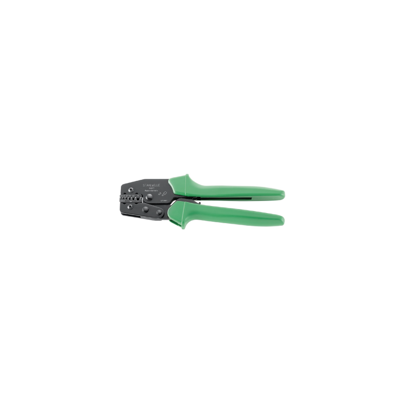 STAHLWILLE Crimping Plier for Use with Terminal Sleeves With or Without na Insulating Collar 220 mm STAHLWILLE Crimping Plier for Use with Terminal Sleeves With or Without na Insulating Collar 220 mm