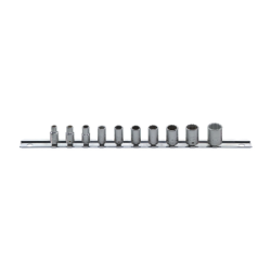 STAHLWILLE Sockets Set nº 40aD on Rail (10 un.)